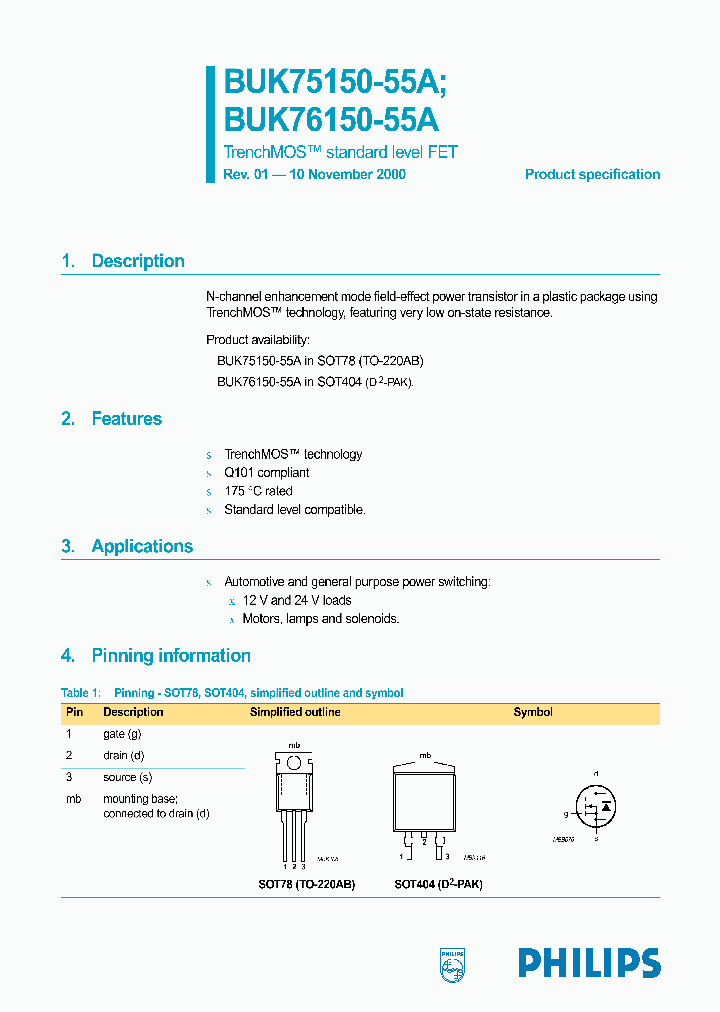 BUK75150-55A_282302.PDF Datasheet