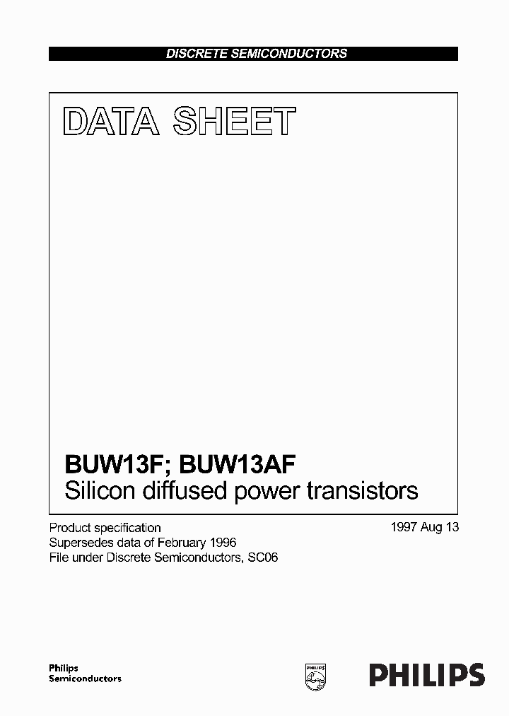 BUW13AF_273648.PDF Datasheet