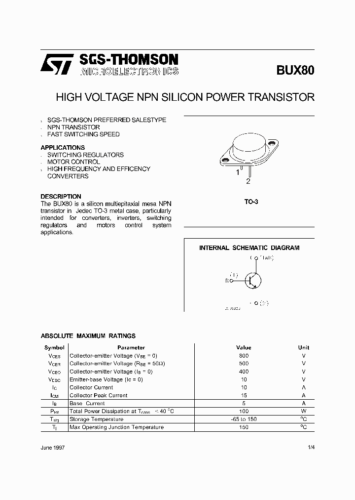 BUX80_267592.PDF Datasheet