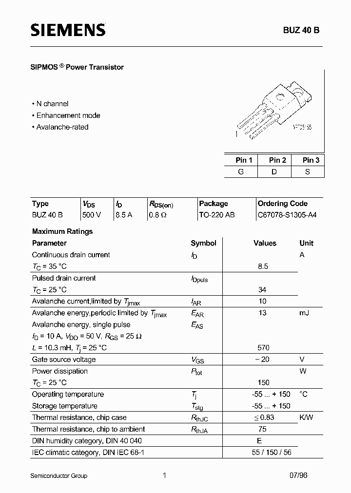 C67078-S1305-A4_300401.PDF Datasheet