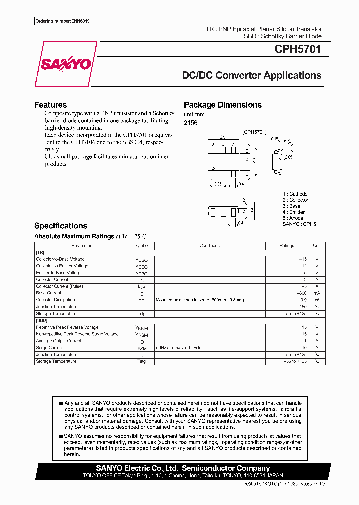 CPH5701_182514.PDF Datasheet