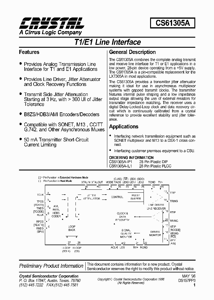 CS61305A_280097.PDF Datasheet