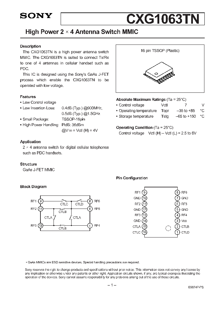 CXG1063TN_257781.PDF Datasheet