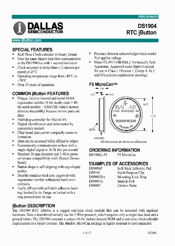 DS1904_295637.PDF Datasheet