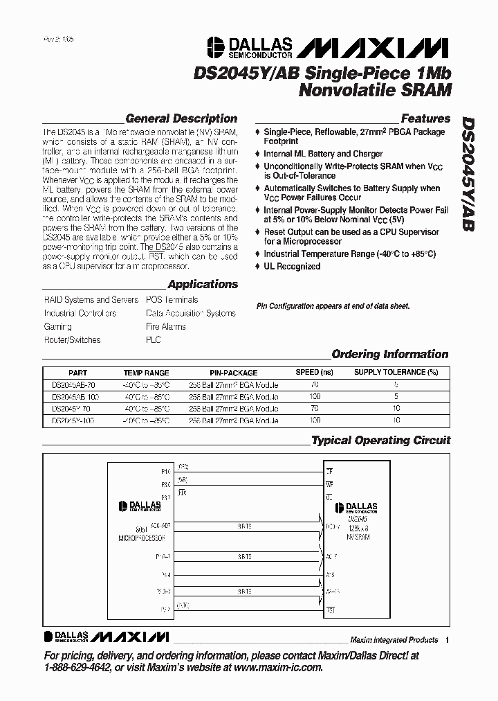 DS2045Y_279565.PDF Datasheet