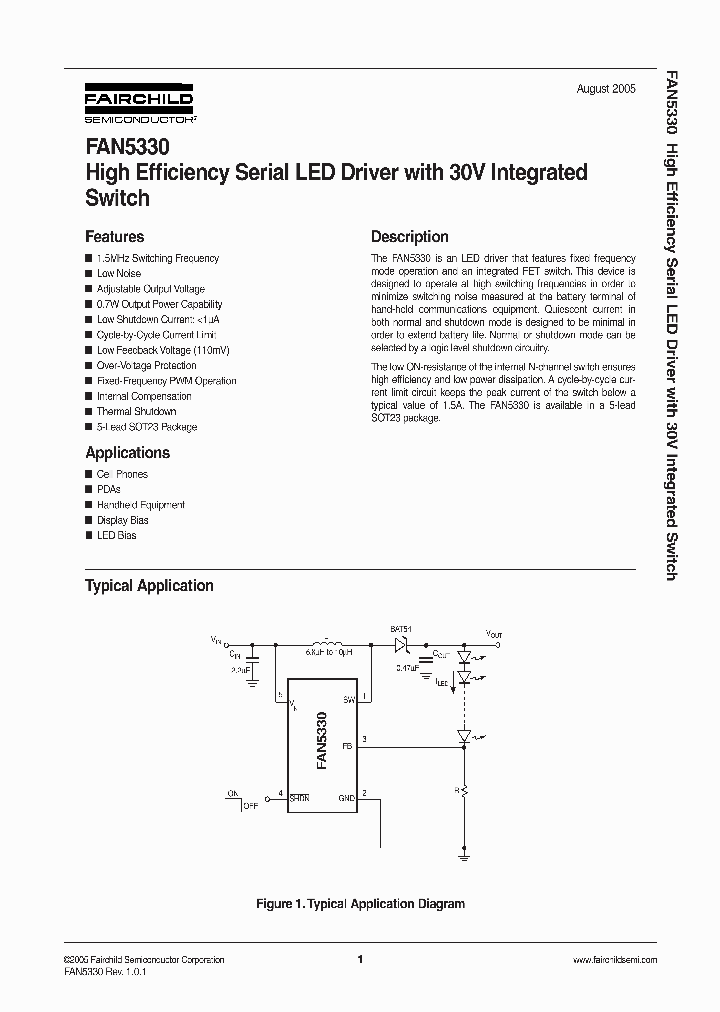 FAN5330_236231.PDF Datasheet