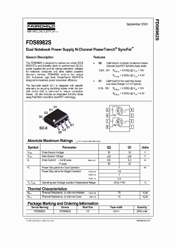 FDS6982S_288323.PDF Datasheet