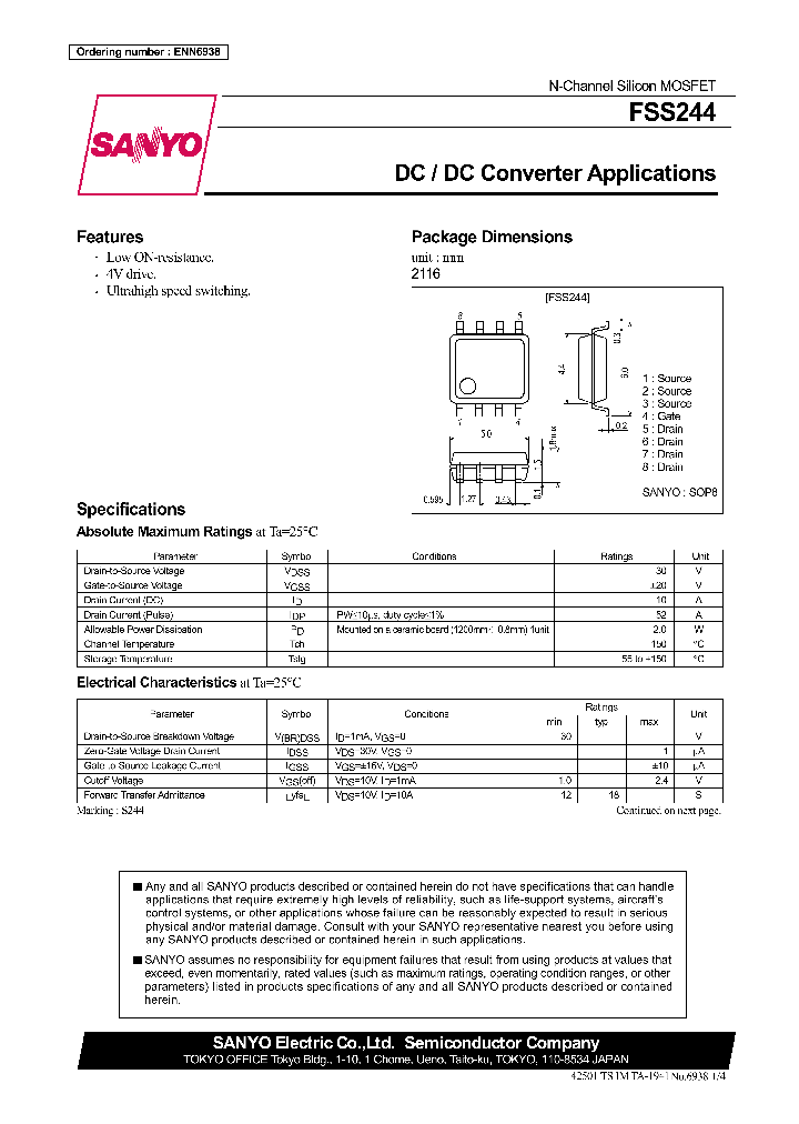 FSS244_170306.PDF Datasheet