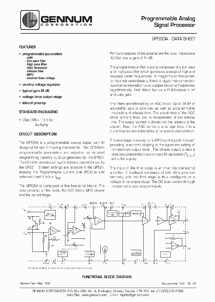 GP520ANBSP_293616.PDF Datasheet