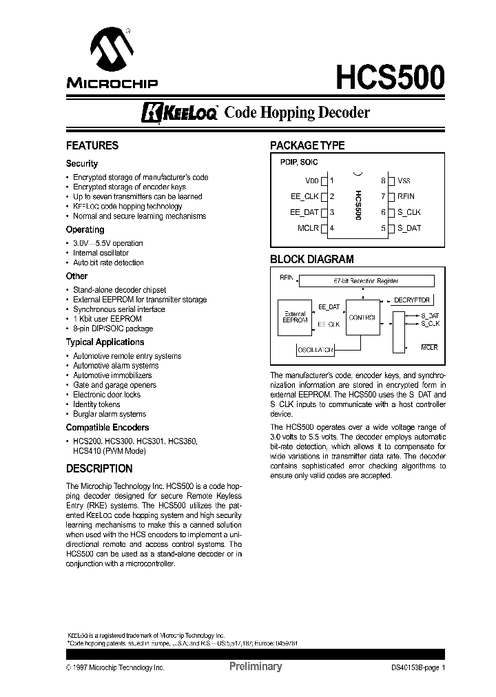 HCS500-ISM_208760.PDF Datasheet