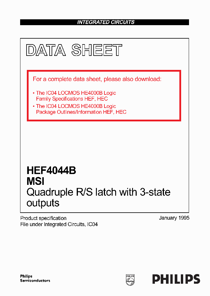 HEF4044B_285343.PDF Datasheet