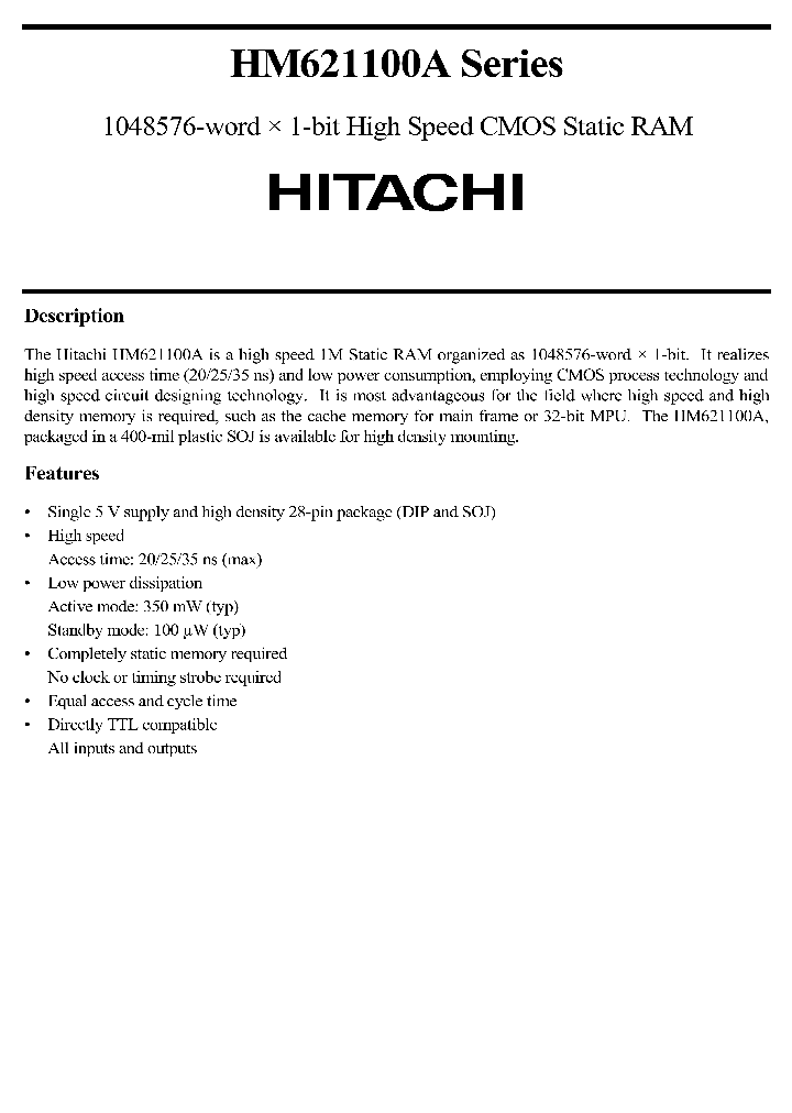 HM621100ASERIES_282281.PDF Datasheet