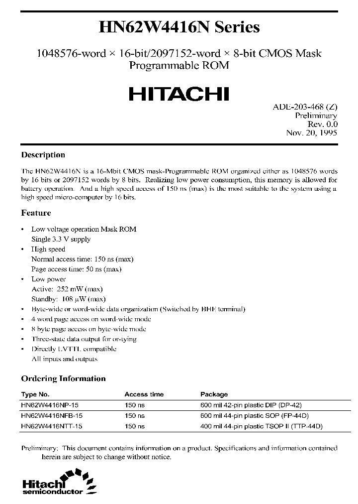 HN62W4416NSERIES_214682.PDF Datasheet