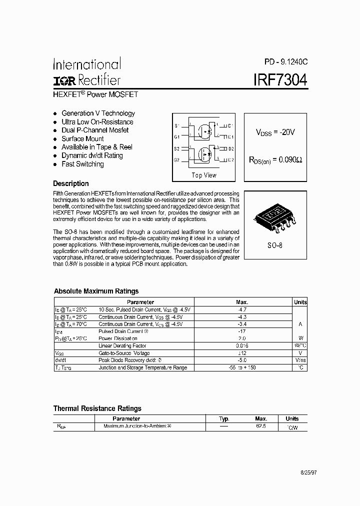 IR7304_284918.PDF Datasheet