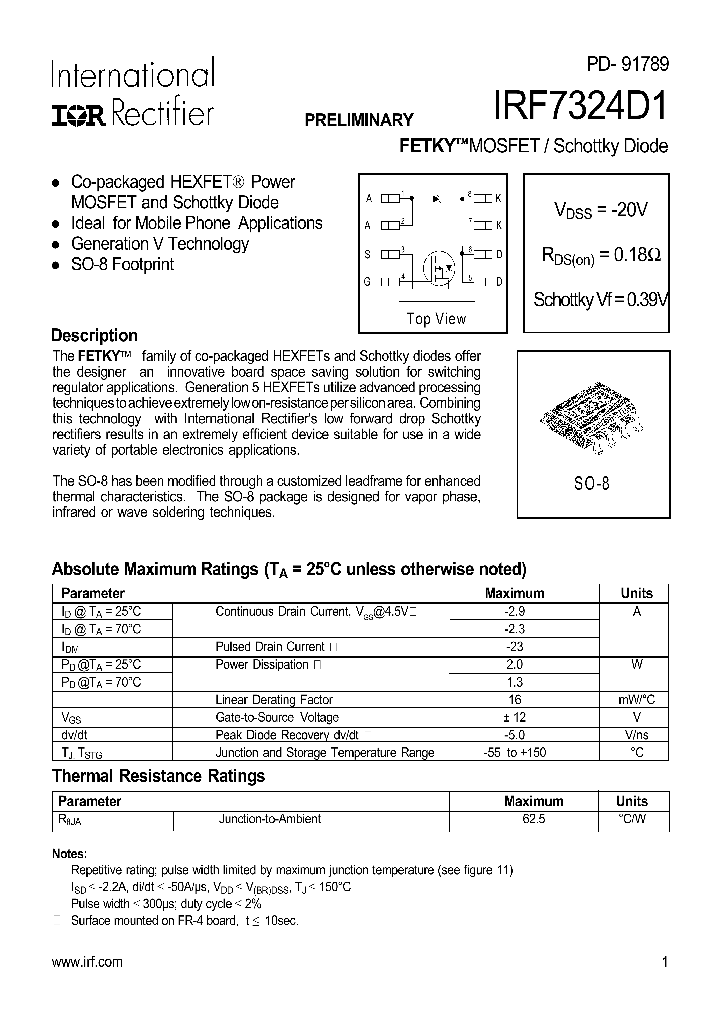 IRF7324D1_228509.PDF Datasheet