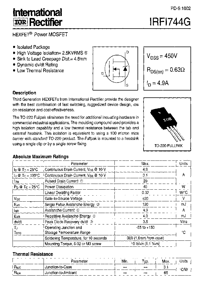 IRFI744G_239107.PDF Datasheet