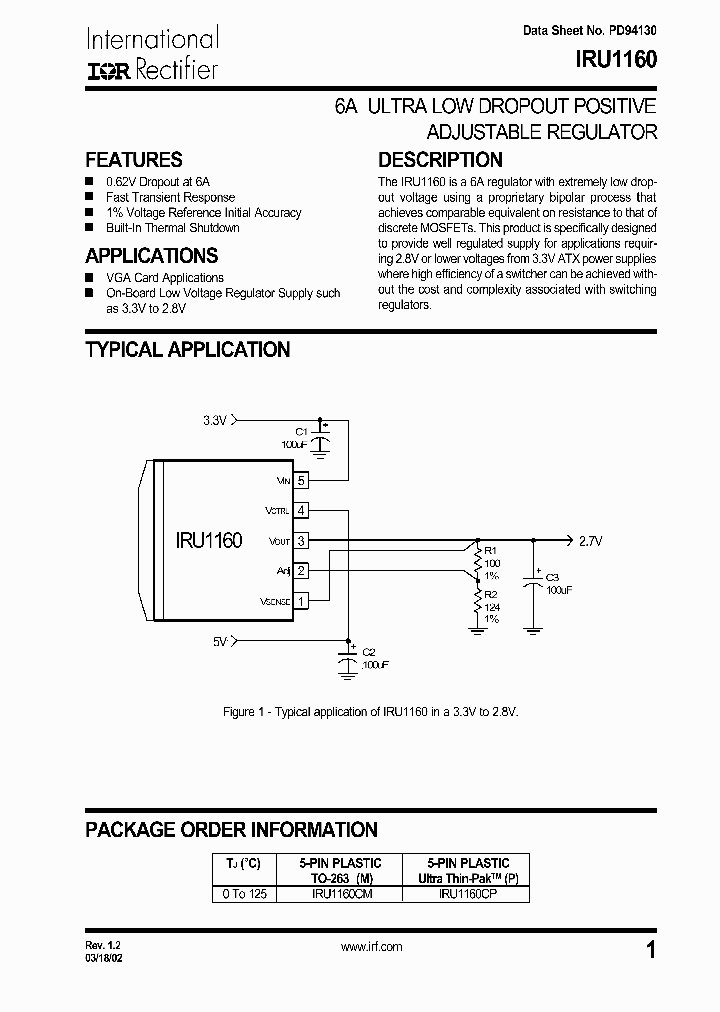 IRU1160_276189.PDF Datasheet