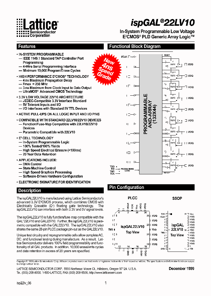 ISPGAL22LV10-10LJ_218560.PDF Datasheet