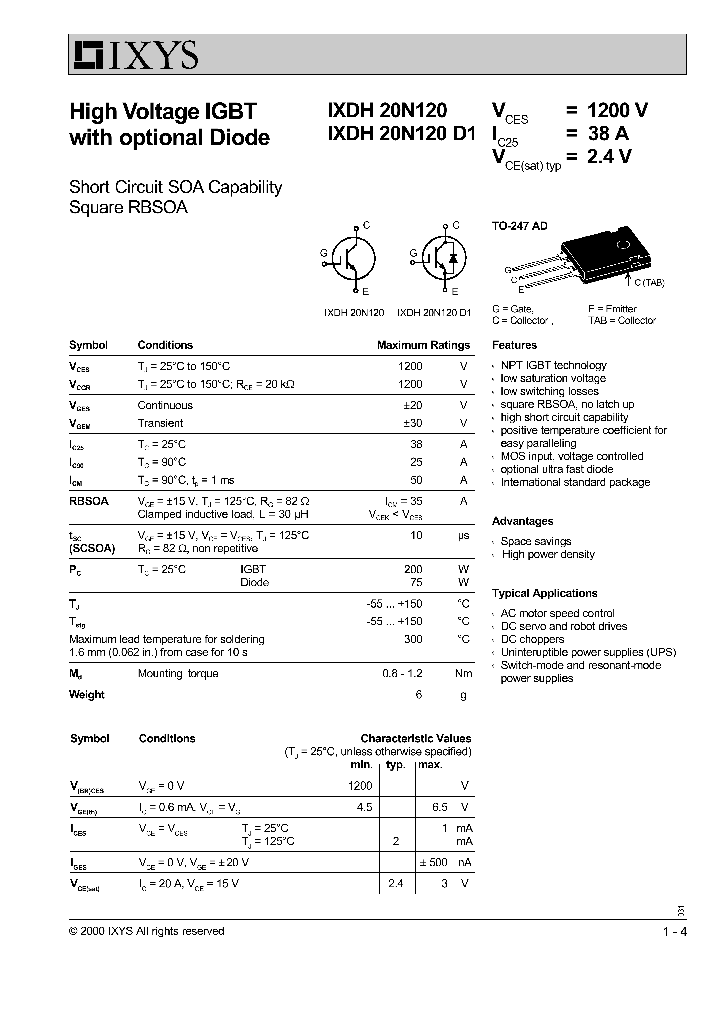 IXDH20N120_243954.PDF Datasheet