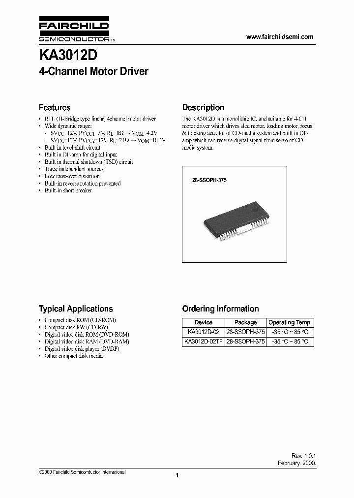 KA3012D_293256.PDF Datasheet