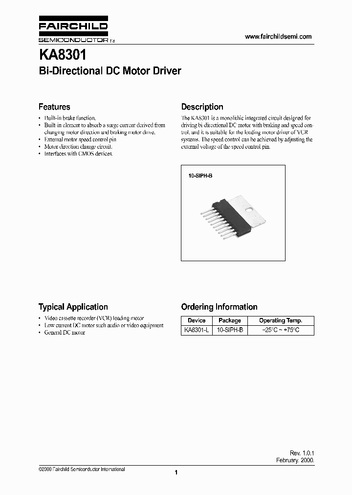 KA8301_263585.PDF Datasheet