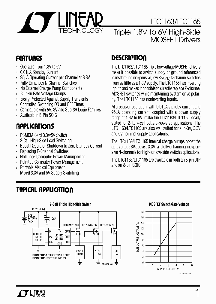 LTC1163_108152.PDF Datasheet