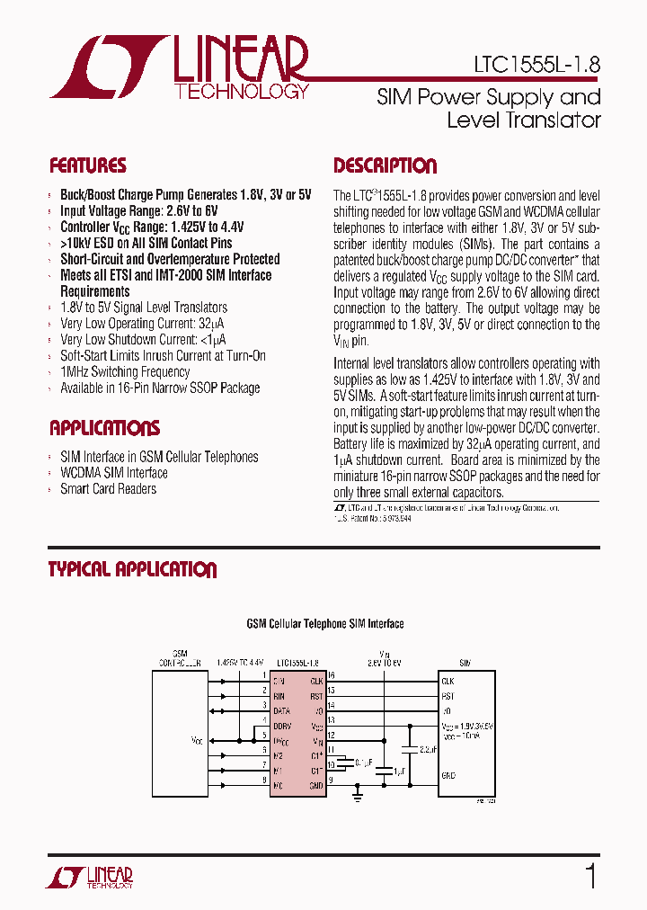 LTC1555LEG_296634.PDF Datasheet