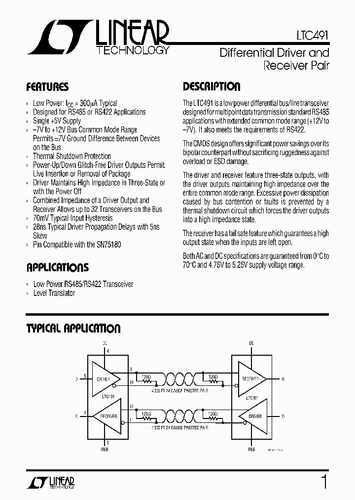LTC491_219023.PDF Datasheet