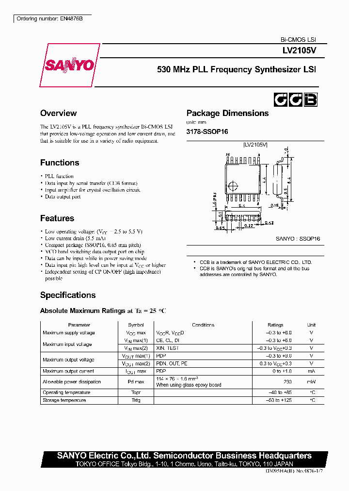 LV2105V_278993.PDF Datasheet