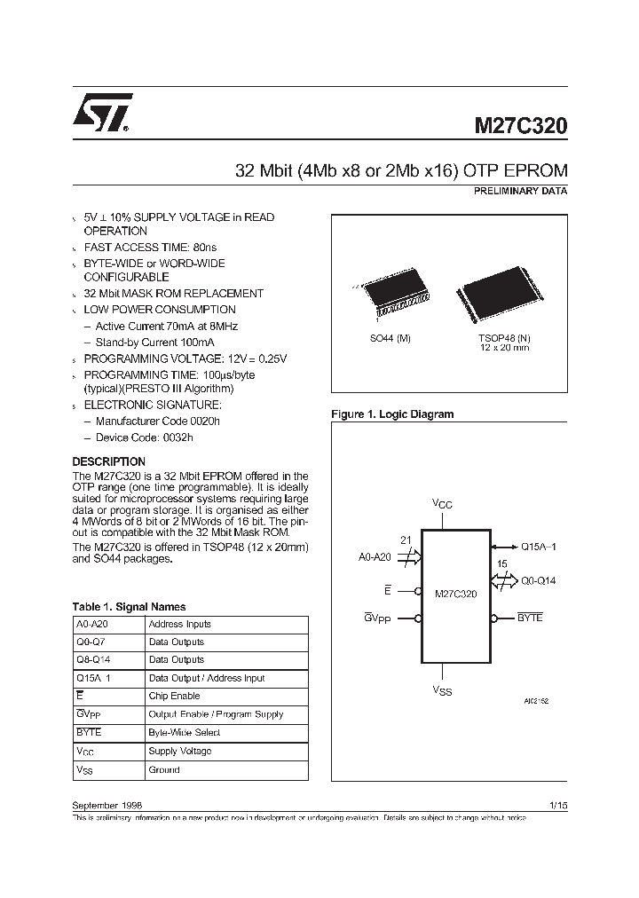 M27C320_290367.PDF Datasheet