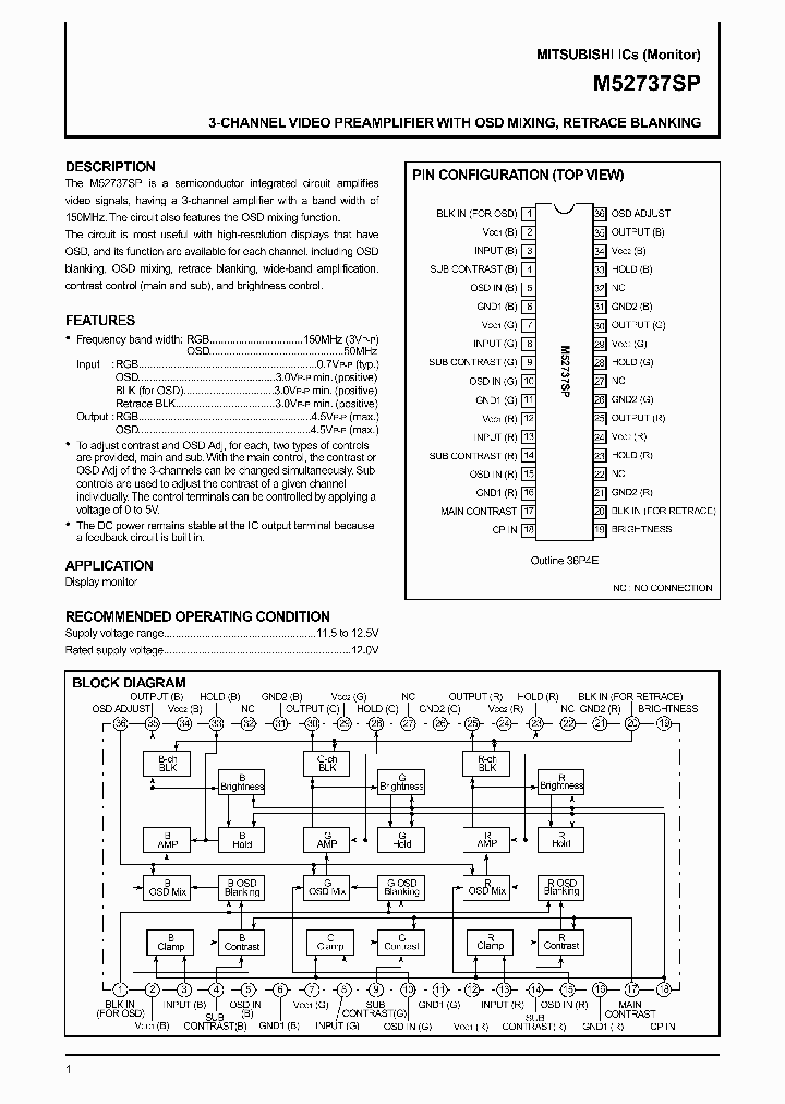 M52737SP_163708.PDF Datasheet