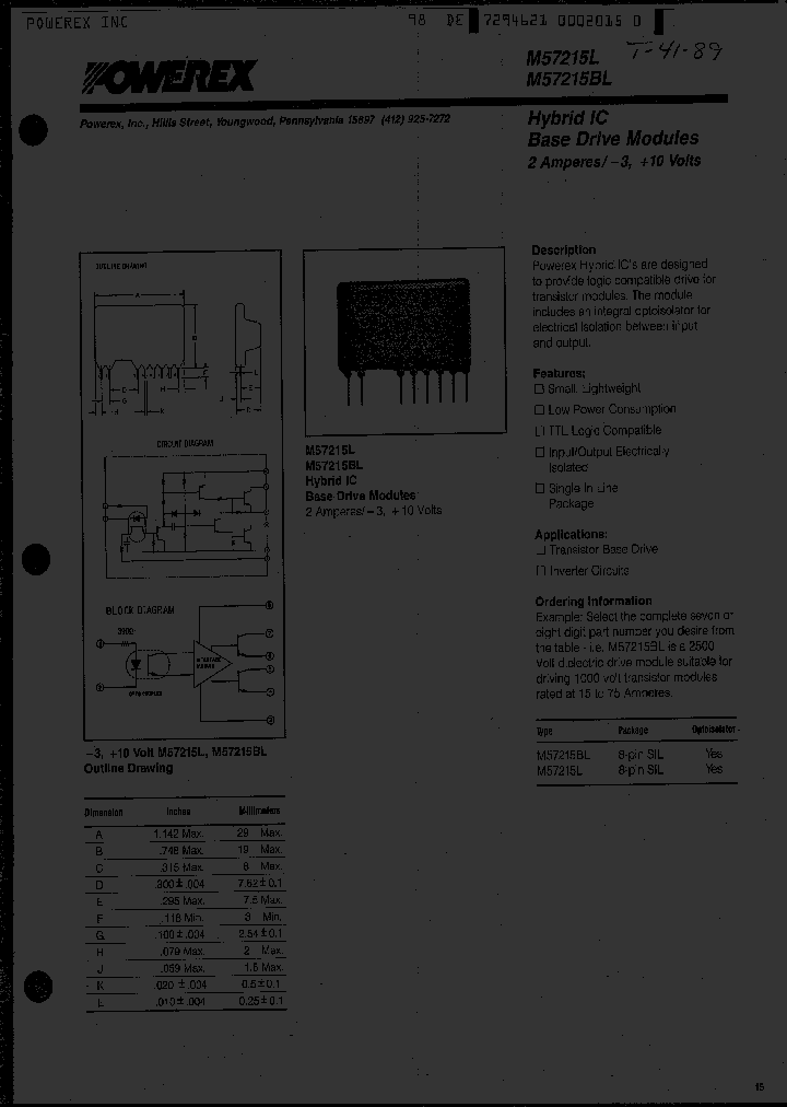 M57215BL_304993.PDF Datasheet