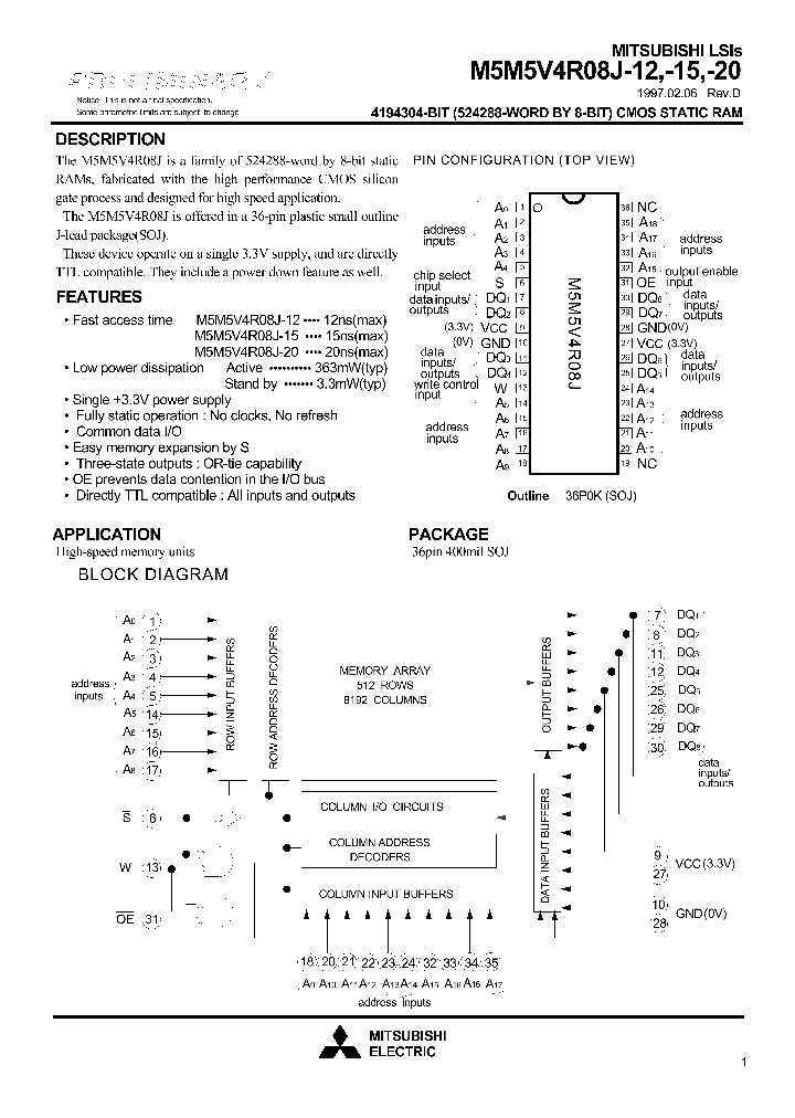 M5M5V4R08J-15_301527.PDF Datasheet