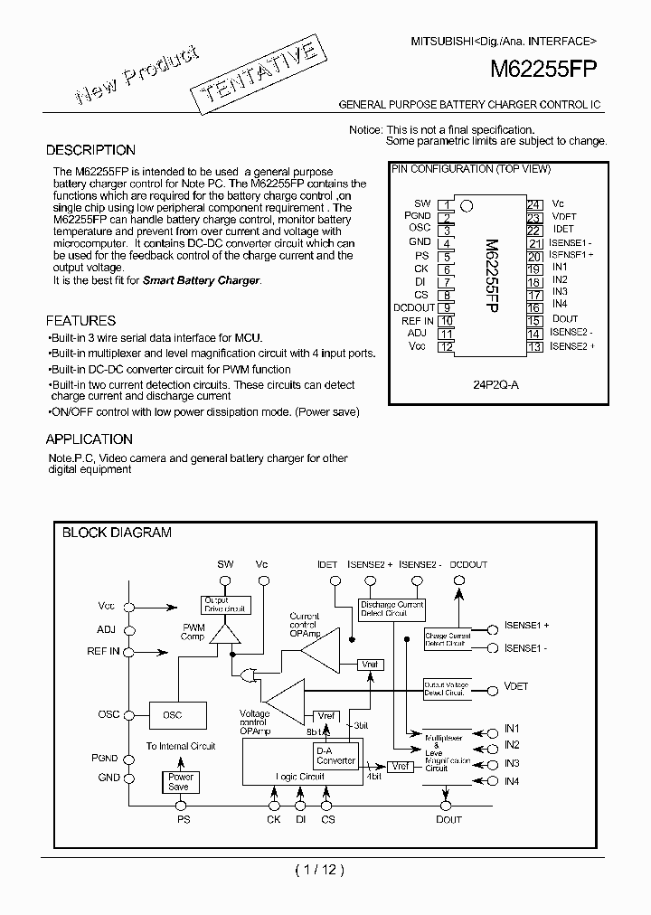 M62255FP_248843.PDF Datasheet