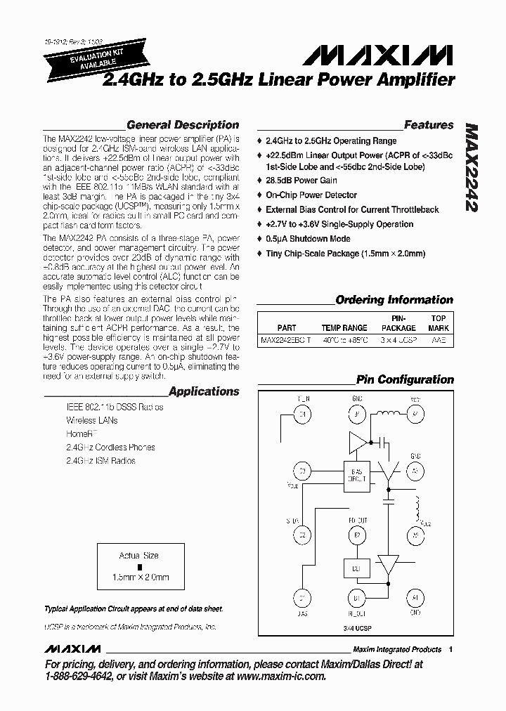 MAX2242_163071.PDF Datasheet