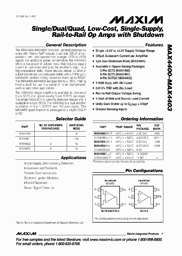 MAX4403_283710.PDF Datasheet