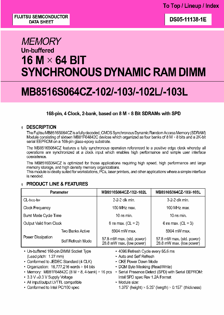 MB8516S064CZ-103L_293130.PDF Datasheet