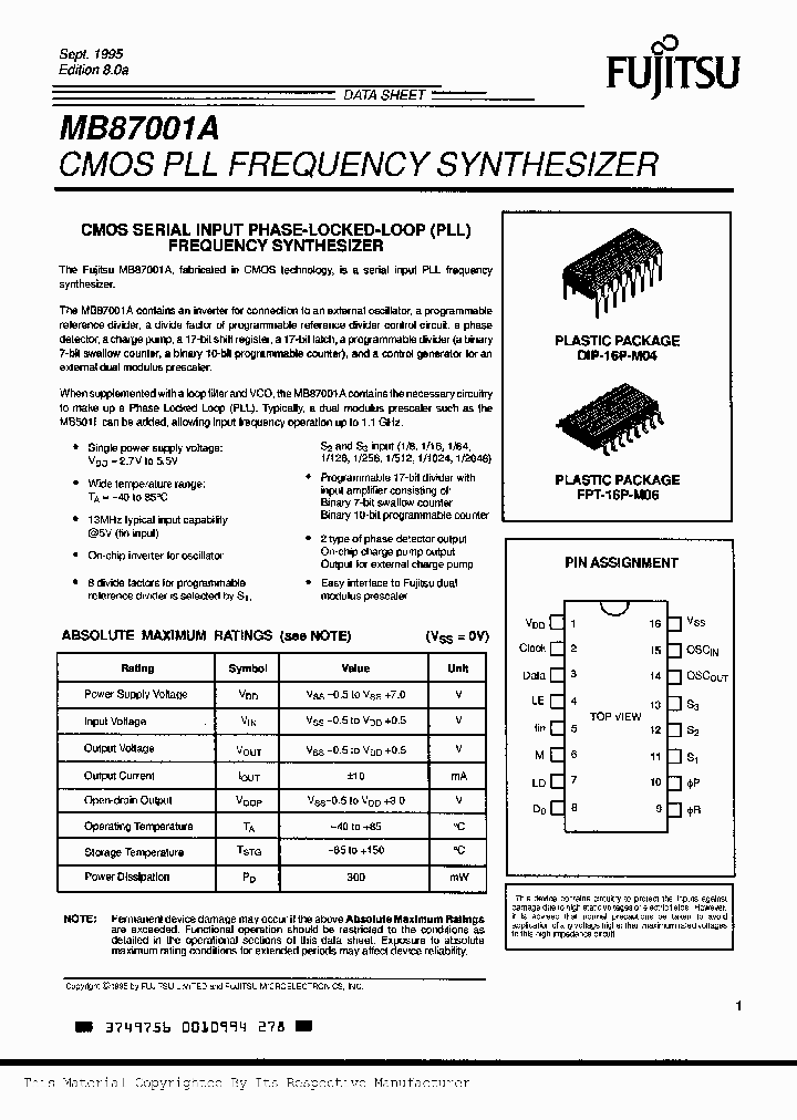 MB87001A_295969.PDF Datasheet