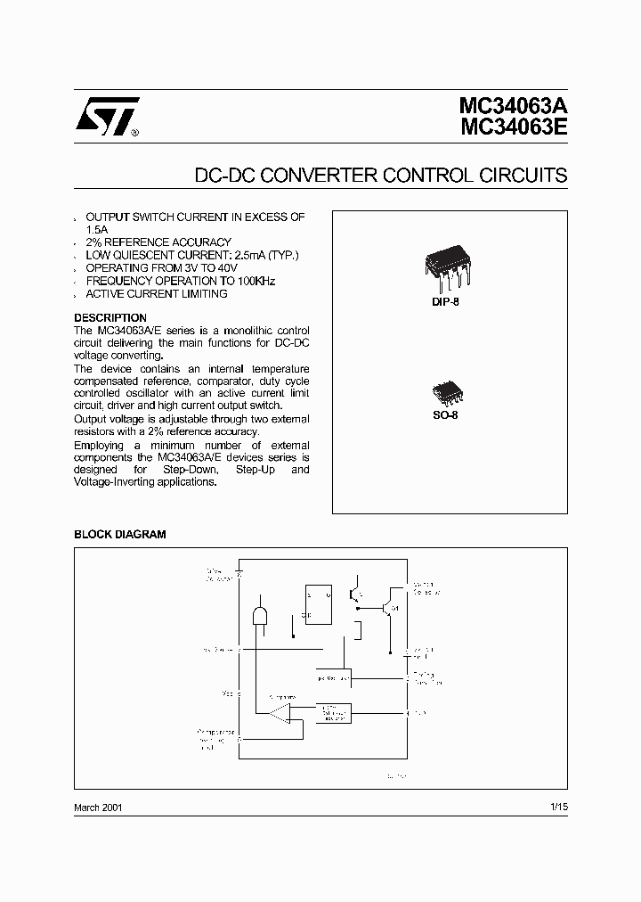 MC34063_260110.PDF Datasheet