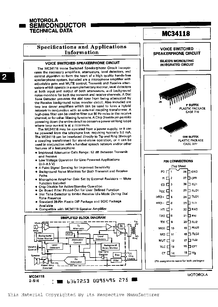 MC34118DWR2NBSP_295735.PDF Datasheet