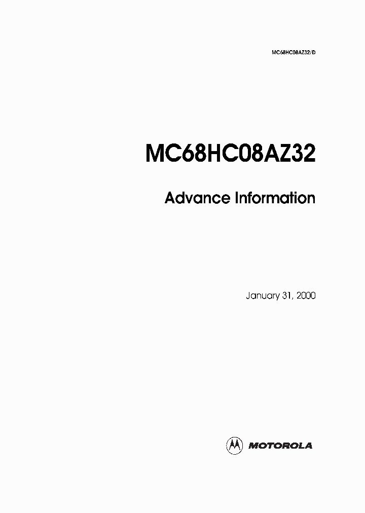 MC68HC08AZ32_279931.PDF Datasheet