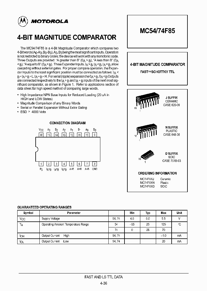 MC74F85D_261452.PDF Datasheet