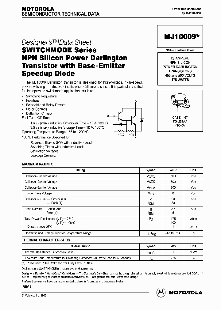 MJ10009_120898.PDF Datasheet