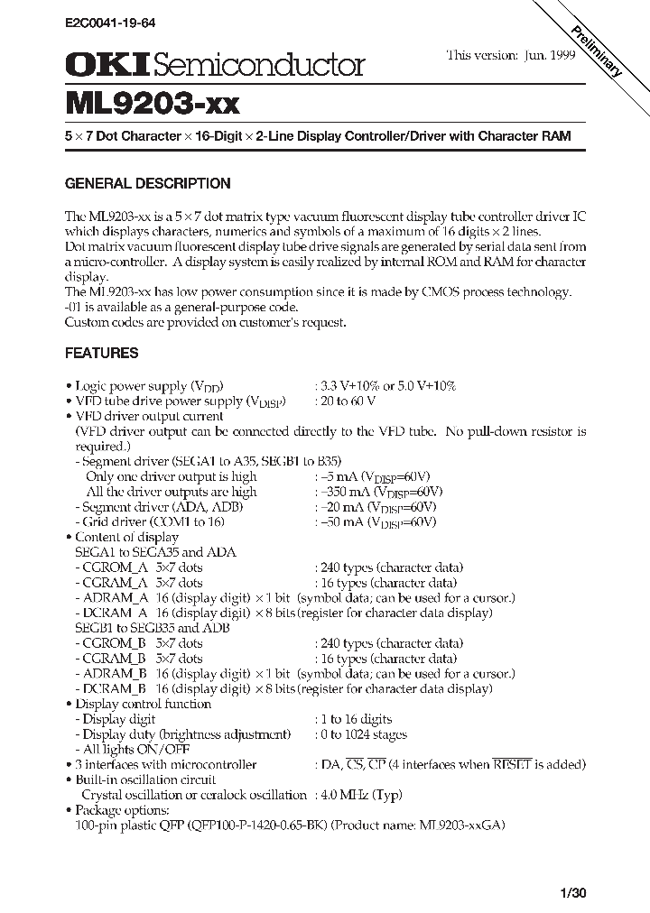 ML9203-XX_254193.PDF Datasheet
