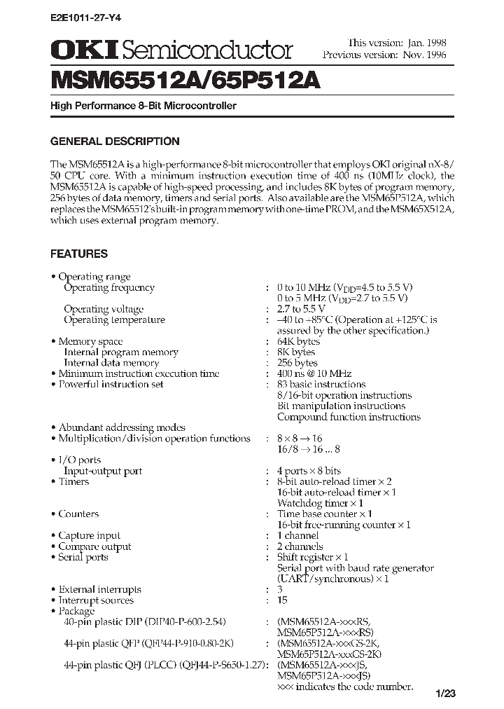 MSM65P512A_234092.PDF Datasheet