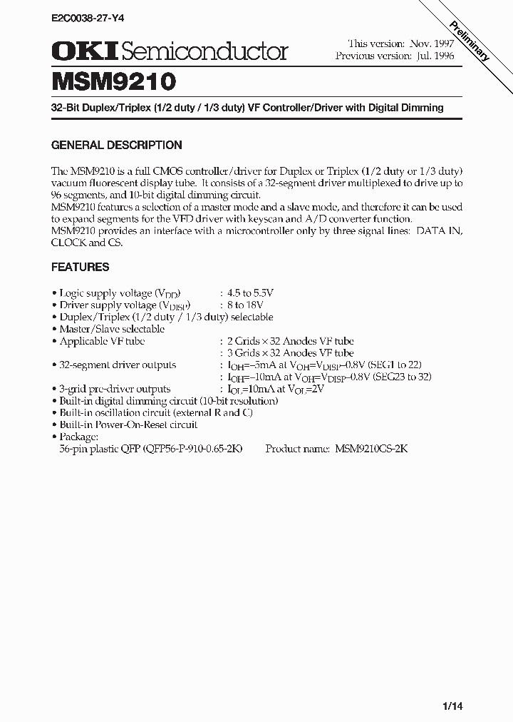 MSM9210_242066.PDF Datasheet