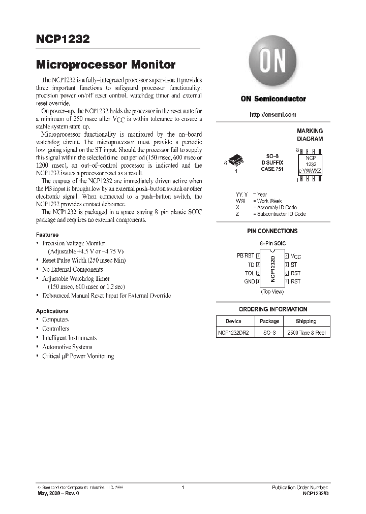 NCP1232_278426.PDF Datasheet