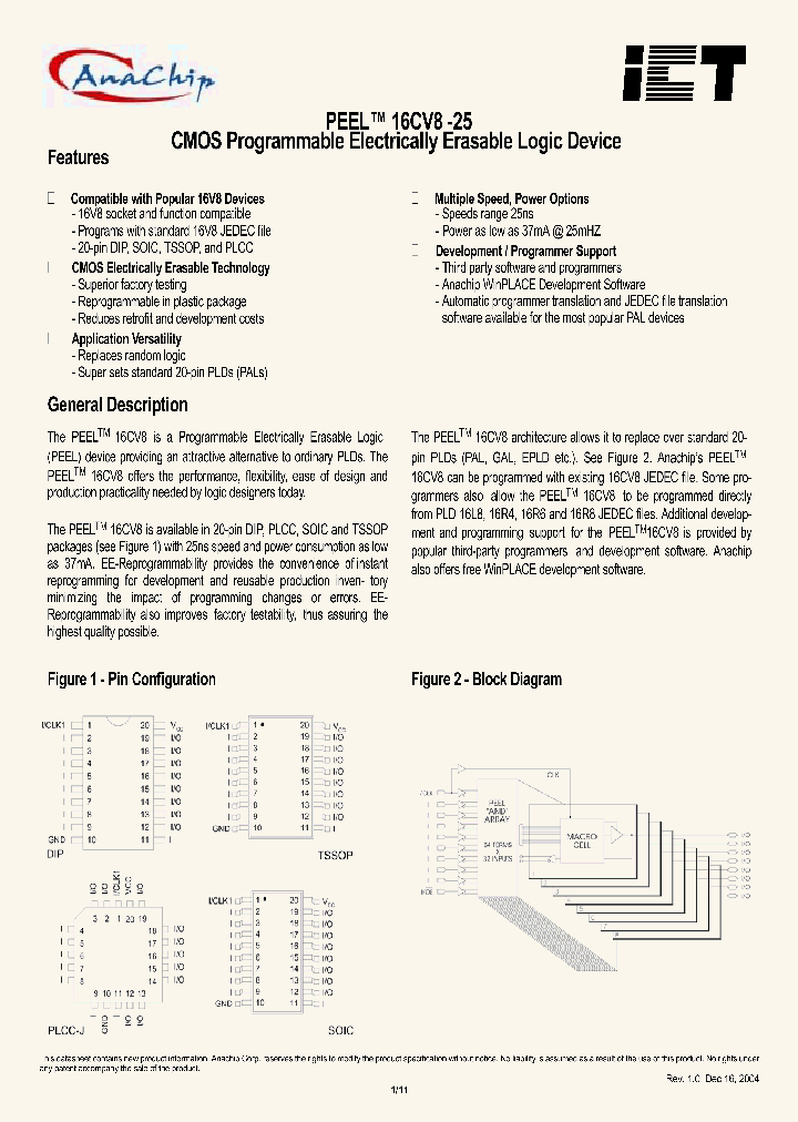 PEEL16CV8J_241049.PDF Datasheet