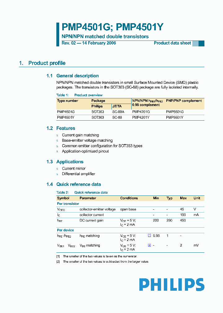 PMP4501G_287880.PDF Datasheet