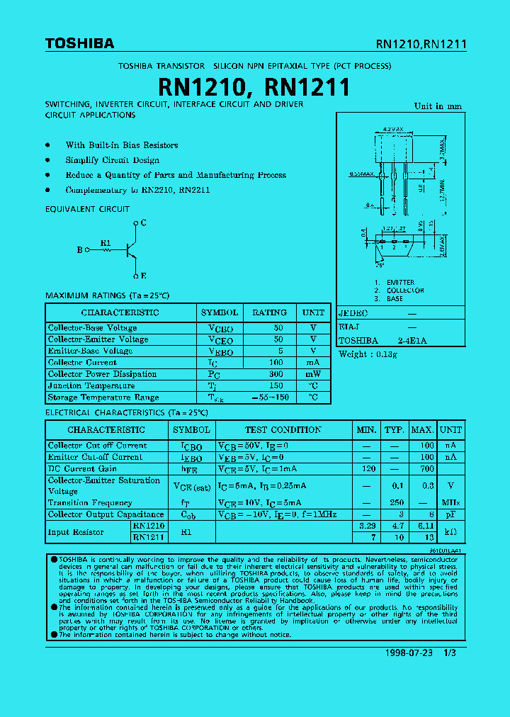 RN1211_284225.PDF Datasheet